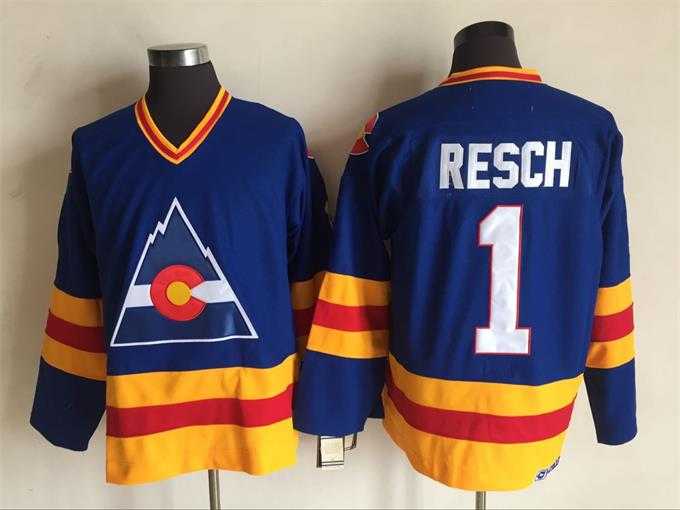 Colorado Avalanche #1 Chico Resch Blue CCM Throwback Stitched Jersey (1),We sell and wholesale Colorado Avalanche #1 Chico Resch Blue CCM Throwback Stitched Jersey (1) on line form chian!